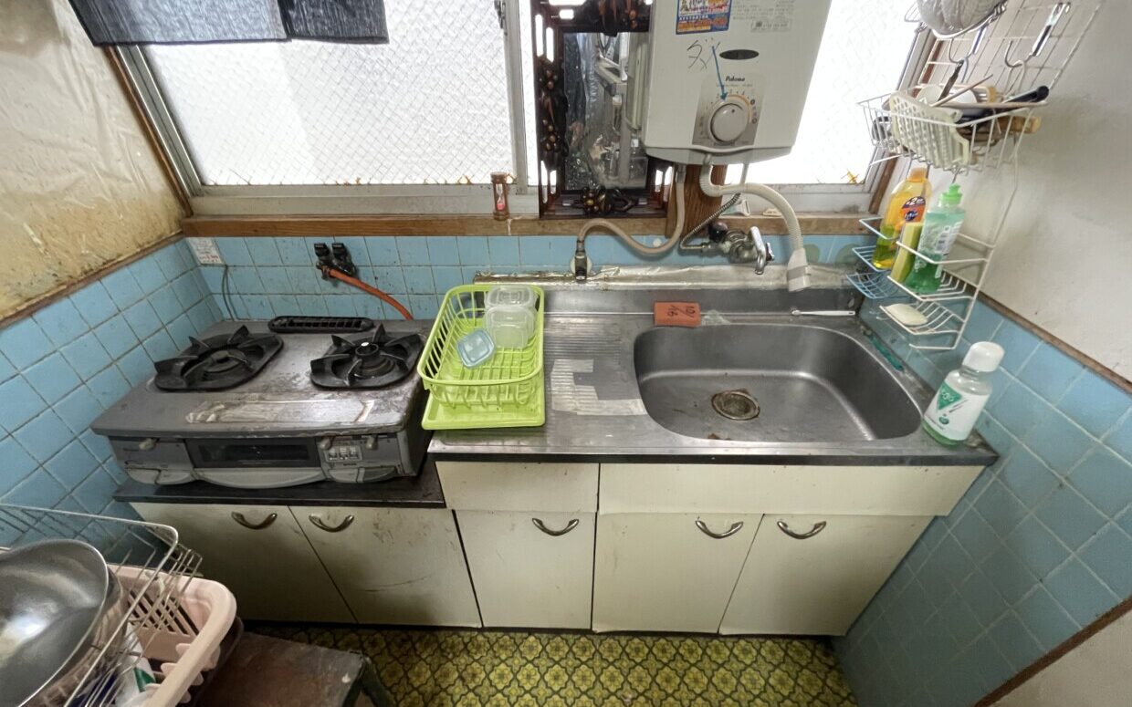 古賀市のアパートにてキッチン交換と各所水栓器具の取替をさせて頂きました。タツケン-ハウスデザイン-の画像